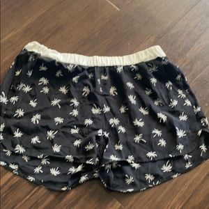 madewell silk shorts